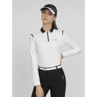 美PGA高爾夫女裝高端長袖t恤golf服裝女2023秋冬新款品牌運動衣服