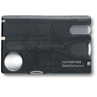 VICTORINOX SWISS CARD NAILCARE - BLACK TRANSLUCENT / ICE BLUE / RED TRANSLUCENT
