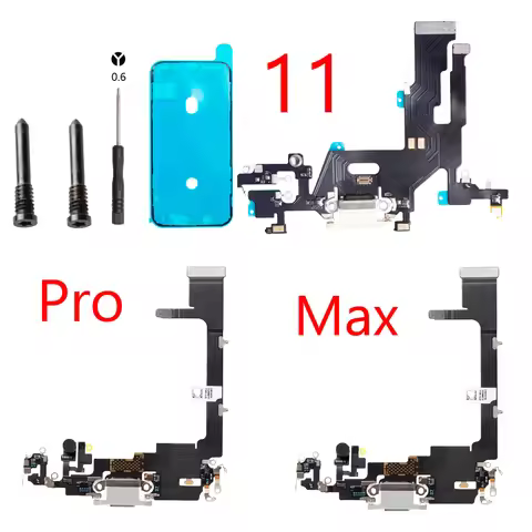 Charging Flex Cable For iPhone 11 Pro Max USB Plug Charger Port Dock Connector With Mic Headphone Au