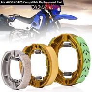 BLACKFUNNY Electric Scooter Motorcycle Brake Shoes for Electric Scooter Motorcycle Front Rear Drum B