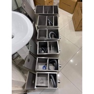 ☈ ☑ ▨ ☼ ◓ ▆ Stainless Grease Trap Water and Oil Separator 3gpm, 5gpm, 7gpm, 10gpm, 15gpm