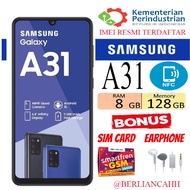 Samsung A31 ( NFC ) RAM 6 ROM 128 GB 6/128 8/128 Garansi Sein - 6/128- Berliancahh