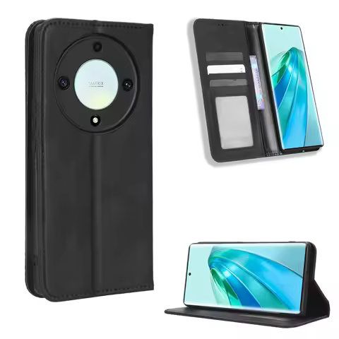 For Huawei Honor X9A X40 Case Luxury Flip PU Leather Wallet Magnetic Adsorption Case For Huawei Hono