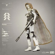 Three zero threezero dlx 1/6 12 inch destiny 命運獵人 3A Hunter (Chatterwhite Shader) exclusive special 