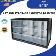 9 Drawers-Art And Craft Storage Cabinet