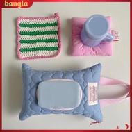 bangla|  Cotton Storage Bag Travel Baby Wipes Dispenser Portable Baby Wipes Dispenser with Zipper Cl
