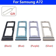 For Samsung A52 A72 A32 Sim Card Tray Reader Socket Slot Holder Replacement Part