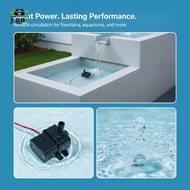 [F&O] Low Power Submersible Water Pump DC 12V 4.8W 300L/H Ultra Quiet Brushless for Hydroponics Fish