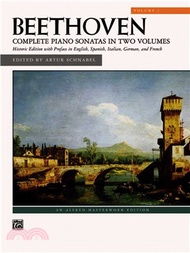 Beethoven ─ Complete Piano Sonatas in Two Volumes, Historic Edition with Preface in English, Italian