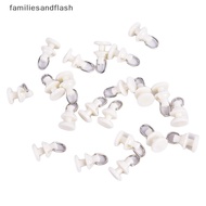 familiesandflash 20pcs Curtain Track Glider Rail Curtain Hook Rollers Curtain Tracks Accessories Nice