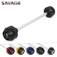 Front Axle Fork Crash Sliders For SUZUKI GSXR 600 750 2011-2017 GSXR600 GSXR750 Motorcycle POM Wheel