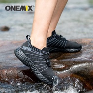 ONEMIX NEW Running Shoes Waterproof Breathable Anti-Slip Trekking Sports Water Shoes Men Sneakers Outdoor Climbing Hiking