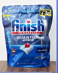 Finish 65เม็ด PLUSอัปเกรด60เม็ด 70เม็ด ก้อนล้างจาน เม็ดล้างจานสำหรับเครื่องล้างจาน เม็ดน้ำยาล้างจาน