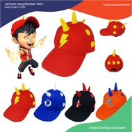 Boboiboy And Girl Character Baseball Caps For Boys And Girls Aged 3-7 Years