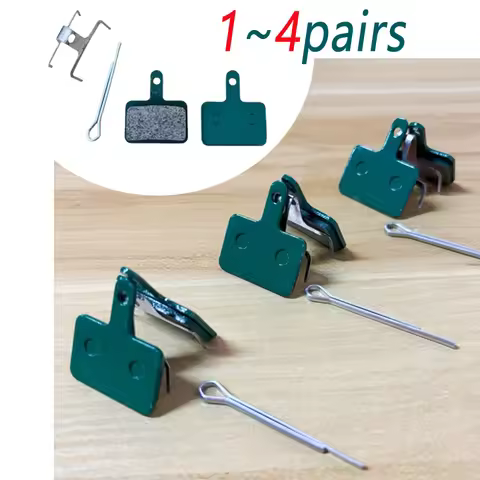 1-4Pairs MTB Ceramic Brake Pads for XC/Trail/Gravel Hydraulic Disc Brake Caliper for Shimano MT200/U