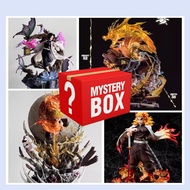 Surprise Box Blind Box Demon Slayer Zenitsu Akaza Himejima Gyoumei Kibutsuji Muzan Figure Random Cha