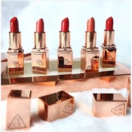 ลิปสติก ได้ทั้งเซ็ต ลิป 3CE LILY MAYMAC MATT LIP COLOR สีทอง5 แท่ง (มินิ)