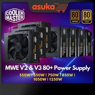 Cooler Master MWE V2 MWE V3 80+ Plus Bronze / 80+ Gold Power Supply 550W 650W 750W 850W 1050W 1250W