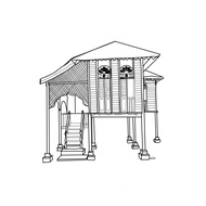 Digital Art Drawing House Portrait Architecture