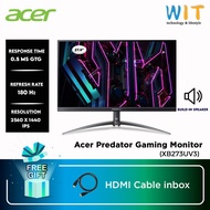 Acer Predator XB323QUM3 /XB273UV3 Gaming Monitor - 32" /27" /0.5ms/2560x1440/180Hz/AS-IPS/HDMI/DP/Sp
