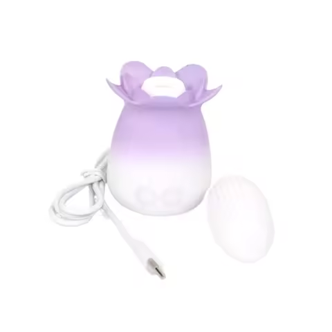 Quiet Portable Tulip Flower Suction Vibe Stick Wireless Remote Vibrating Egg Waterproof Personal Mas