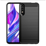 TPU Cute Huawei Y9S Case Armor Carbon Fiber Soft Silicone Back Cover Huawei Y9S Y9 S Y 9S Phone Casi