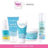 Brighty Glowing Underarm Gel | Brighty Underarm Scrub | Brighty Aha Hero Exfoliating Liquid | Brighthy Good Body Odor | Brighty Glowing Body Serum