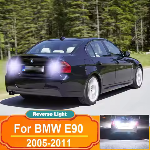 2PCS LED Reverse Light For BMW 3 Series E90 2005 2006 2007 2008 2009 2010 2011 Car Backup Lamp BA15S