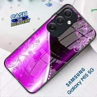Softcase Glass Kaca SAMSUNG M15 (5G) - Case Handphone SAMSUNG M15 (5G) [T23]