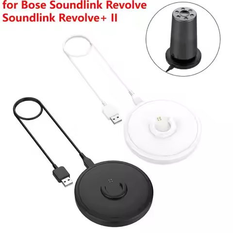 USB Charging Dock Station Desktop Charger Base for Bose SoundLink Revolve+/Revolve+ for SoundLink Re