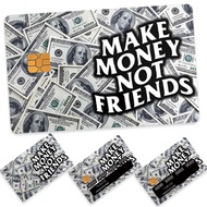 Creative Card Sticker Credit Debit Card Waterproof Decorative Sticker