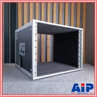 COMPACT RACK BM-8 เปลือยหน้า-หลัง ลึก19นิ้ว สีดำ (ไม่มีฝาปิด) คอมแพ็ค แร็ค BM8 แร็คเครื่องเสียง แร็ค