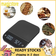 magicstore Kitchen Scale  Touch Control 0.004 Oz to 6.6 Lbs Auto Timing LED Display Digital Food for