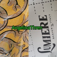 Vinly Lumiere Floor Rug 120X100 - Vinly Lumiere / meter - 8 Yellow Carpet