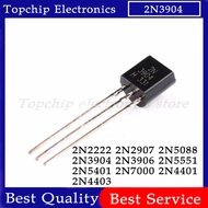 100PCS 2N2222 2N2222A TO-92 TO 92 Transistor 2N2907 2N3904 2N3906 2N4401 2N4403 2N5088 2N5401 2N5551