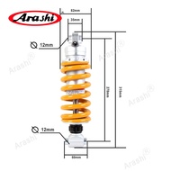 Arashi 278mm Air Rear Shock Absorber Suspension Monoshock For YAMAHA YZF R3 YZF-R3 / ABS / YZFR25 YZ