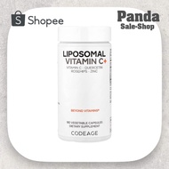 Codeage Liposomal Vitamin C+ 180 Vegetable Capsules Contains 180 Capsules.