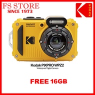 KODAK ORIGINAL WPZ2 WPZ 2 PIXPRO WATERPROOF CAMERA 15M/50FT WIFI CAMERA FREE 16GB CARD