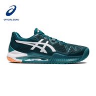 ASICS Men GEL-RESOLUTION 8 Tennis Shoes in Velvet Pine/White