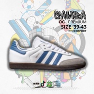 Sepatu Adidas Samba OG Sneakers Pria Bukan Original Best Quality Biru