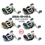 AWASHIMA Fast Caster 151HG Baitcast Reel Baitcasting BC