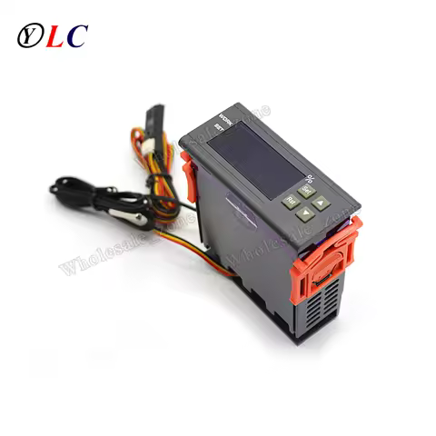 NEW AT801 40A DC 24V Accuracy A/D Thermostat Regulator Incubator Temperature Controller Switch Contr