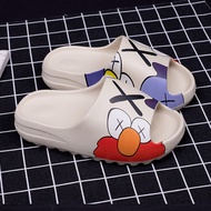 selipar perempuan sandal budak perempuan selipar lelaki Coconut Slippers Men Kanye Same Style Thick-