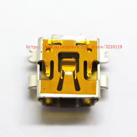 Brand New MINI USB JACK Interface Port Female Socket for Canon EOS 550D 600D 5D3 6D 7D 60D 70D 500D 