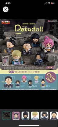 團長 RE-MENT HUNTERxHUNUTER 全職獵人 Petadoll 幻影旅團編 | RE-MENT HUNTERxHUNUTER petadoll collection 2