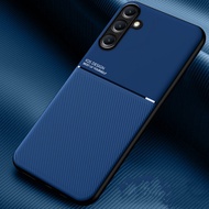 Cho Samsung Galaxy M55 5g trường hợp sang trọng giữ đỡ điện thoại nam châm trên xe hơi Điện thoại da