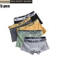 5Pcs Mens Underwear Male Boxers Sexy Underpants Comfortable Breathable Fashion Boys Panties Underwear Boxershorts Men zhuncongchun
