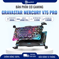 GravaStar Mercury V75 Pro Neon Graffiti Hall Effect 8000Hz RGB Gaming Mechanical Keyboard