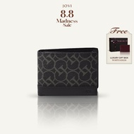 [8.8 SALE] JOVI KYLE Wallet - Genuine Leather Men's Wallet | 6 Months Warranty | Percuma Ukir Nama
