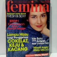 MAJALAH FEMINA MARET TAHUN 2002